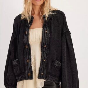 We The Free Cute In This Cardi Black